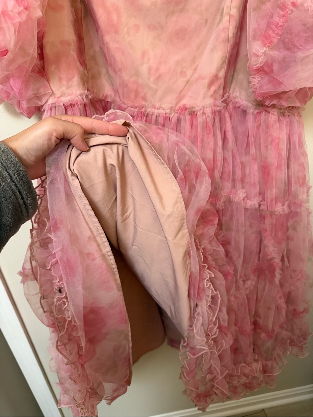 NEW Jessakae Jewel lace pink twirly dress - Picture 9 of 15